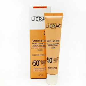 Lierac Sunnisime Tint fluid spf 50 ,Nuanca golden