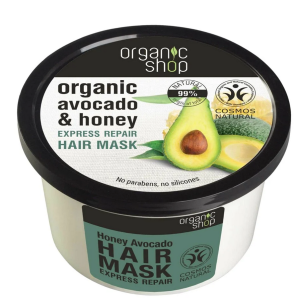 Organic Shop , avocado & honey mask per floket