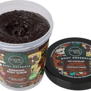 Organic Shop , Hot chocolate warming body scrub