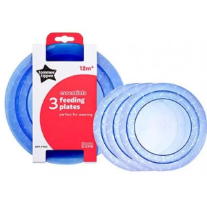 Tommee Tippe - 3 Feeding Plates (12m+)