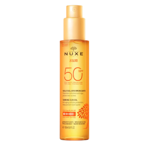 Nuxe SUN- Huile Solaire Bronzante SPF 50 / Tanning Sun Oil / SPF 50 / 150ml