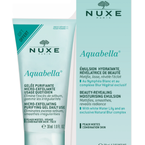 Aquabella KIT- Emulsion Hydratante Révélatrice de beauté 50ml + Aquabella Gelée Purifiante Micro-exfoliante 30ml