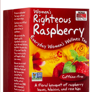 NOW® Real Tea - Women's Righteous Raspberry Tea - 24 Tea Bags