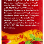 NOW® Real Tea - Women's Righteous Raspberry Tea - 24 Tea Bags