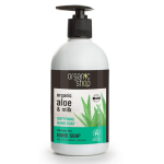 Organic shop hand soap aloe & milk  500 ml