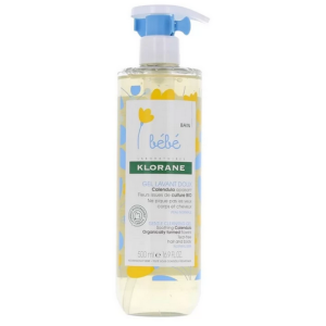 Klorane Bebe - Gentle Cleansing gel , shampo delikate për flokë & trup , 500 ml